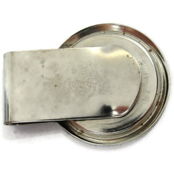 Vintage Heifetz  Money Clip Men Wallet ID Advertising - Picture 5 of 9